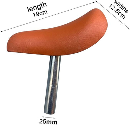 Kids Bike Saddle Bicycle Seat with Seatpost Replacement Cycling Accessories Seat for Balance Bike, Youth