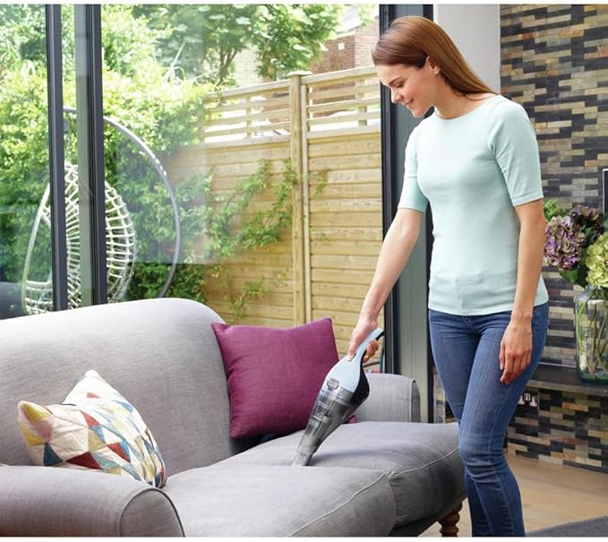 BLACKDECKER dustbuster Cordless Handheld Vacuum Cleaner, Home and Car Vacuum with Crevice Attachment (HNVC215B12)