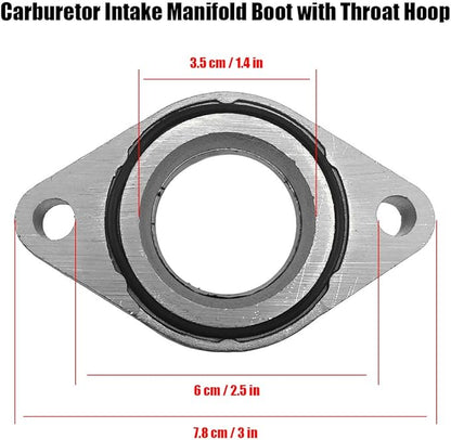 Carburetor intake manifold starter gasket for Yamaha Wolverine 350 YFM350X 1999-2005 4KB-13586-01-00