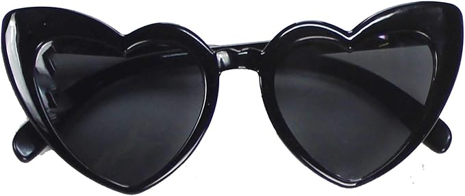 Heart Sunglasses, Heart Sunglasses for Women Trendy Cat Eye Love Shaped Sunglasses