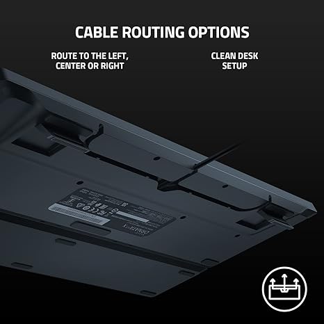 Razer Ornata V3 X Gaming Keyboard: Low Profile Keys - Silent Membrane Switches - Spill Resistant - Chroma RGB Lighting (REFRUBISHED - Does not have the Ergonomic Wrist Rest Snap)