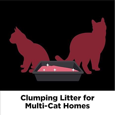 ARM  HAMMER Clump  Seal Platinum Multi-Cat Complete Odor Sealing Clumping Cat Litter, 14 Days of Odor Control 18lb