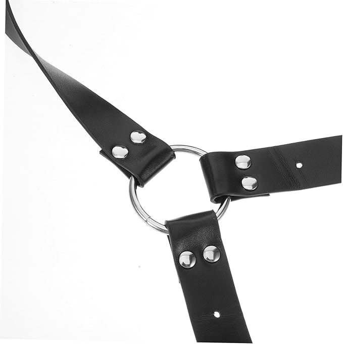 Costume for Cosplay Set Medieval Belt Accessories Renaissance Arm Bracers Black