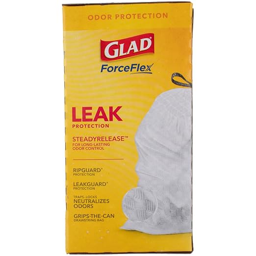 Gain Glad 13 gal. Trash Bags Drawstring 40 pk