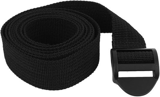 Qtqgoitem Side Release Adjustable Luggage Packing Strap Belt 1.5M x 25mm (model: 2d0 1f2 7e1 34a b82)