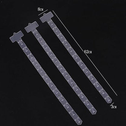 10 Pieces Hanging Merchandise Strips Retail Hanging Holder Supermarket Shelf