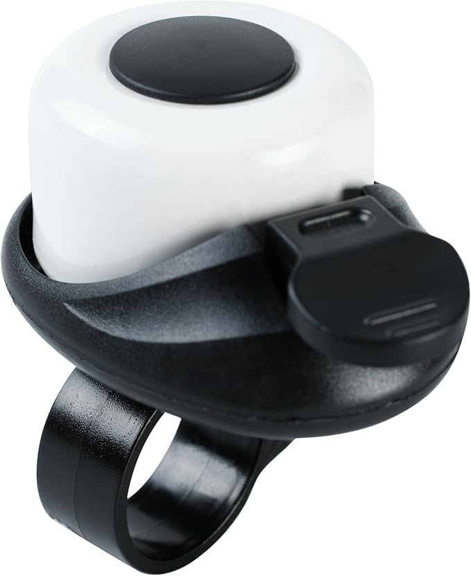 RoyalBaby Kids Bike Bell, Bicycle Accessories for Boys and Girls, Easy Installation, Black  Pink