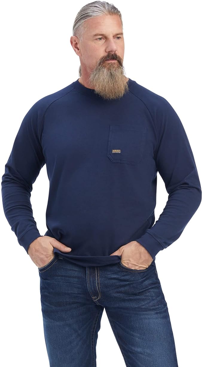 ARIAT Men's Rebar Cotton Strong Long Sleeve Shirt