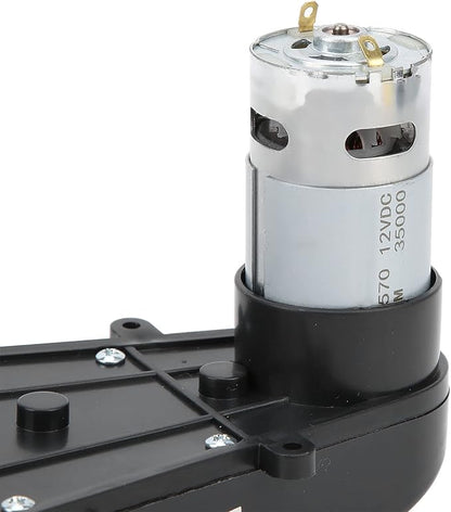 35000RPM Electric Motor Gear Box with 12V Motor 570 Drive Children Ride On Car Toy Parts Mechanical Equipment, 38mm Motor, 12mm Hole