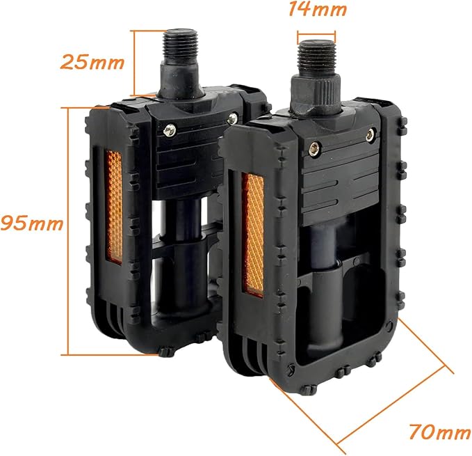 Folding Bike Pedals - 916" Inch Bicycle Pedals Mountain Bikes Road Bicycles Platform Pedals MTB Pedals