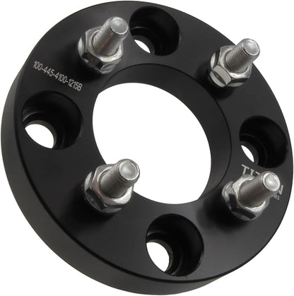 4x100 1 inch Wheel Spacers adapters 4 Lug 4x100mm to 4x100mm 12x1.5 Studs 60.1mm Compatible with for Honda Fit for Honda Civic for Honda for Accord (1 pcs)