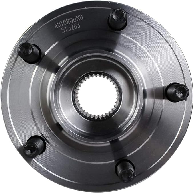Autoround 513263 Front Wheel Hub and Bearing Assembly (ABS Encoder) Fit for Chrysler 200 2011-2014, SebringCirrus 2007-2010, Dodge Avenger 2008-2014 5 Lug