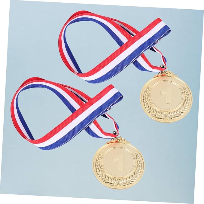 Competition Medal Award 2pcs Medals for Boys and Girls 'Sports Games and Parties