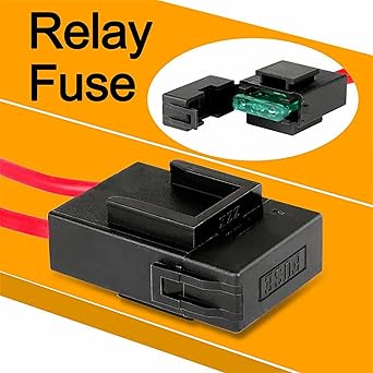 LED Light Bar Wiring Harness Kit - 1 Lead 16AWG Heavy Duty 12V On Off Switch Power Relay Blade Fuse for Off Road LED Work Light,3 Years Warranty