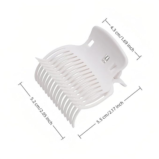 9-Pack Anti-Slip Curl Claw Clips for All Curling Iron Sizes - Heat-Resistant Plastic Hair Holders for Secure Styling, Reusable Curl Holders for Salon-Quality Waves