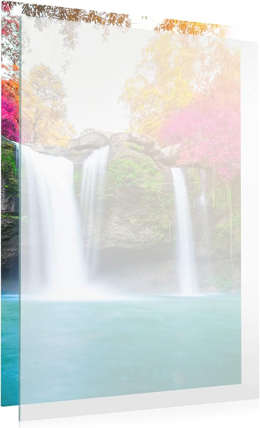 CountryArtHouse Frame-Grade Acrylic Replacement for 12x16 Picture Frame, Replacement Plexiglass for 12x16 Photo Frame, UV-Resistant Acrylic Cover Sheet