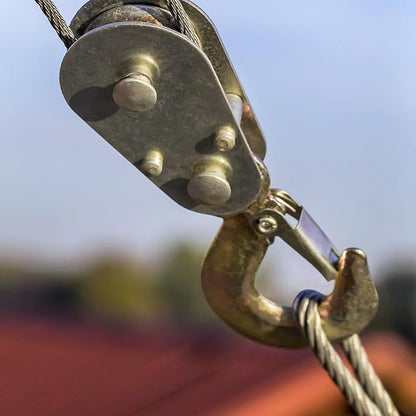 uxcell 38" Clevis Grab Hook, G70 Carbon Steel Transport Safety Chain Hooks, Clevis Grab Hooks for Rigging Deck Receiver Hitches Trailer Wiring
