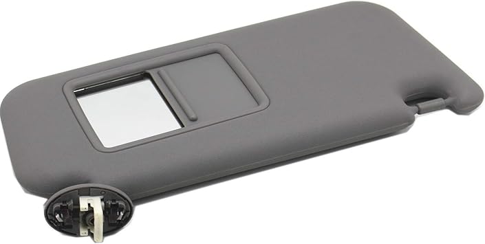 Ezzy Auto Gray Right Passenger Side Sun Visor fit for Toyota RAV4 with Sunroof 2006 2007 2008 2009 2010 2011 2012 2013