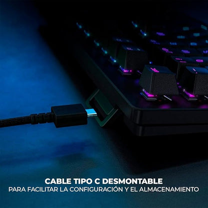 Razer Huntsman Tournament Edition - Compact Gaming Keyboard with Razer Linear Optical Switches - Green Keycaps - US Layout (Renewed)