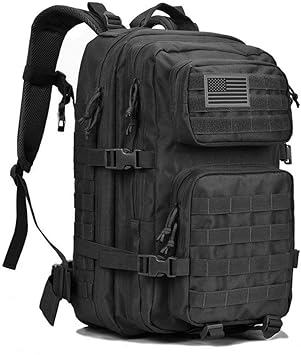 REEBOW GEAR Military Tactical Backpack Large Army 3 Day Assault Pack Molle Bag Backpacks...