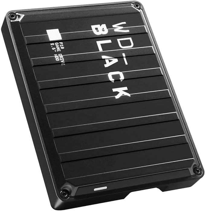 WD_BLACK 5TB P10 Game Drive, Portable External Hard Drive, Works with Playstation, Xbox,  PC - WDBA3A0050BBK-WESN