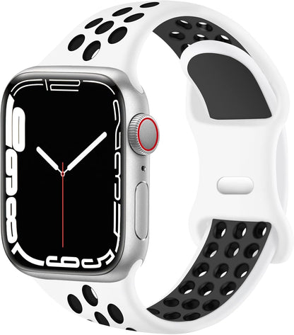 SVISVIPA Soft Silicone Sport Band for Apple Watch