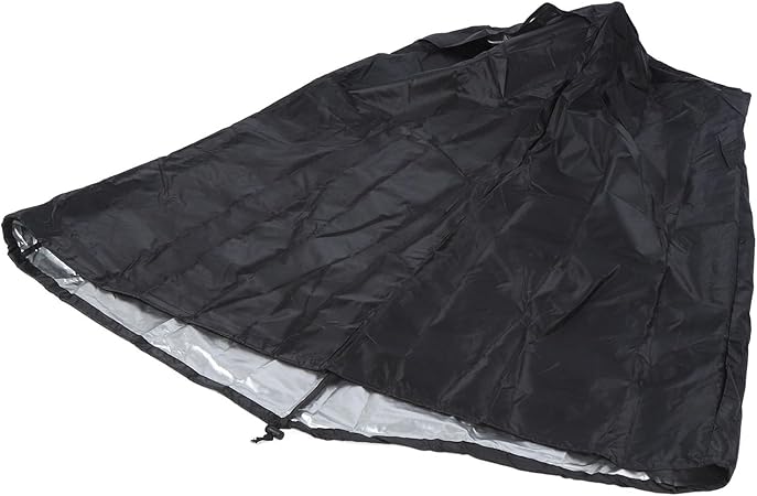 Swimming Pool Cleaner Cover 420D Silver Coated Oxford Fabric Robotic Pool Cleaner Cover with Vent Adjustable Rope