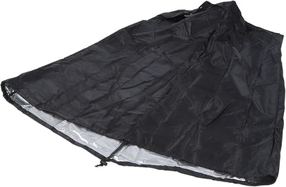 Swimming Pool Cleaner Cover 420D Silver Coated Oxford Fabric Robotic Pool Cleaner Cover with Vent Adjustable Rope