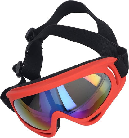 VBESTLIFE Dog Sunglasses, UV Windproof Eye Protective Colorful Lens Large Dog Goggles Glasses
