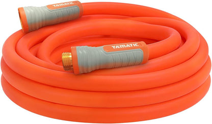 Heavy Duty Garden Hose 5/8 in x 40 ft with Swivel Fitting, Super Flexible Water Hose, All-weather, Lightweight, Burst 600 PSI