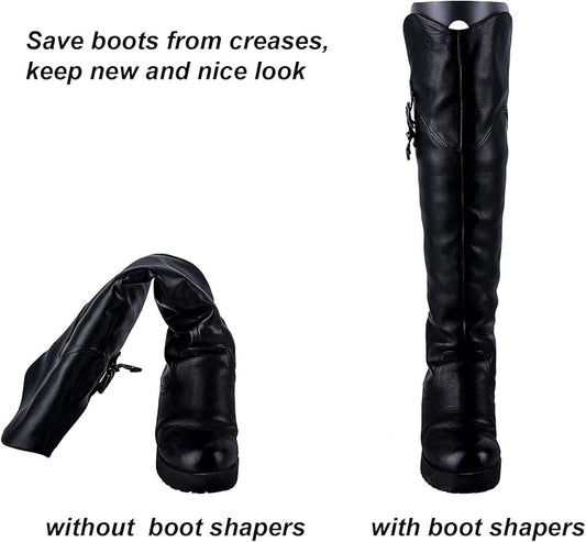 Ruisita 4 Pieces (2 Pairs) Boot Shapers Form Inserts Breathable Boots Support for Men or Women