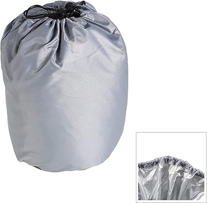 Boat Cover Heavy Duty Trailerable Marine Grade Polyester Replacement for Jon Boat Cover 16FT Length Beam Width to 75 Inch