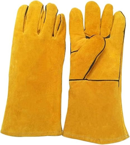 1PCS Gloves Protective Glove Bird Training Gloves Cat Handling Gloves Bird Gloves Bite Proof Animal Handling Gloves leather Parrot cat gloves