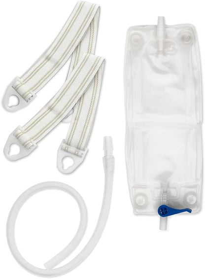 New Image Closed End 9" L 2pc System Ostomy Pouch 2.25" Flange 18323, 30 Ct
