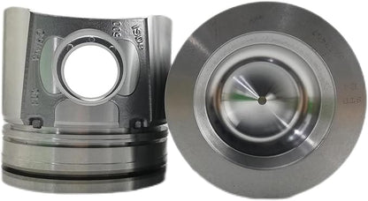 6pcs QSB6.7 piston set 5259407 Compatible with Cummins QSB6.7 QSB 6.7 Engine Hitachi Wheel Loader ZW180 ZW180-5 ZW180-5PL