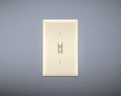 Legrand-Pass  Seymour 663LAGU Three Way Toggle Switch 15-Amp 120-volt Grounded Light, Almond (Pack of 2)