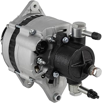 RAREELECTRICAL New Alternator Compatible With Isuzu Npr 3.9 Turbo Diesel With Vac Pump By Part Numbers 2912760000 8970237331