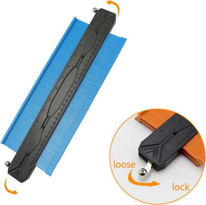 Contouring Gauge 5Inch or 12Inch Contouring Gauge Tool with Aluminum for Handymen and Crafting Enthusiasts Contouring Gauge