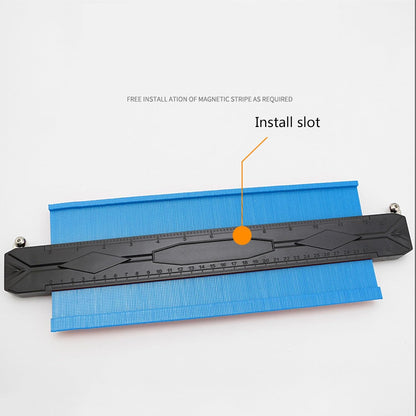Contouring Gauge 5Inch or 12Inch Contouring Gauge Tool with Aluminum for Handymen and Crafting Enthusiasts Contouring Gauge