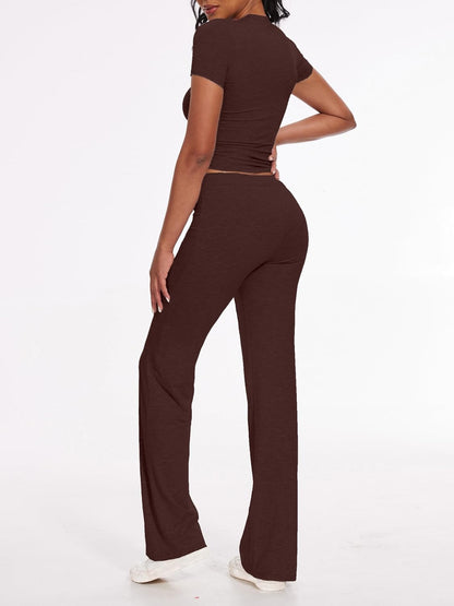 Soft, high-quality modal 2-piece loungewear set for all-day comfort, flattering figure, and ultimate coziness.