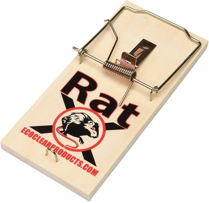 RatX Rodent Control Wood Traps for Rats, Mice & Rodents – Reusable, Poison Free | Indoor & Outdoor Use | Power Trap | Pack of 1 only