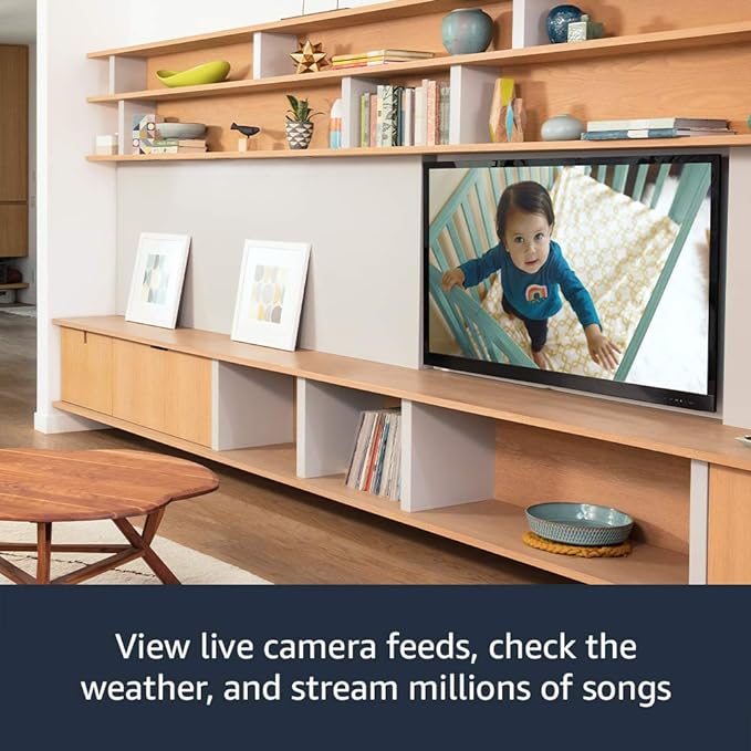 Fire TV Stick, sharp picture quality, fast streaming, free  live TV, Alexa Voice Remote with TV controls