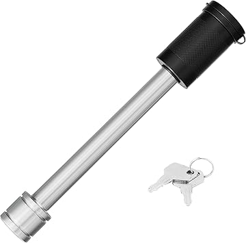 LOCAME Trailer Hitch Lock, 58" Tow Hitch Receiver Lock, Heavy Duty 58" Hitch Lock, LC0036