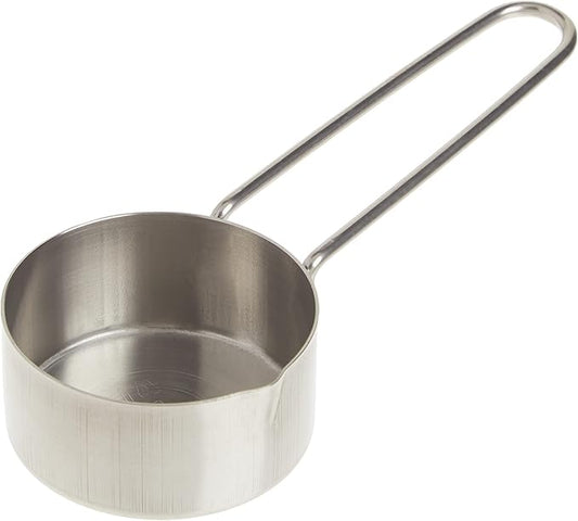 American METALCRAFT, Inc. 14 Stainless Steel Measuring Cup, 14-Cup, Silver,MCW14