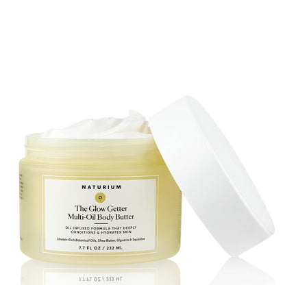 Naturium The Glow Getter Whipped Multi-Oil Body Butter, 7.7 fl oz