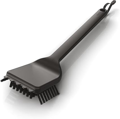 Ninja XSKBRUSHXL Woodfire Outdoor Grill Cleaning Brush, Compatible with All Ninja Woodfire Outdoor Grills (OG700, OG800, and OG900 Series), Non-Scratch, Heat Resistant, Scraper Tool, Black
