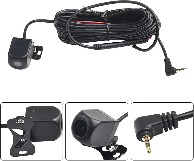 Reversing Camera Accessories Rear Camera Camera 170 Degrees Replacement Cable 720P Pixel Dash Cam DVR Rear View Camera 5 Pin