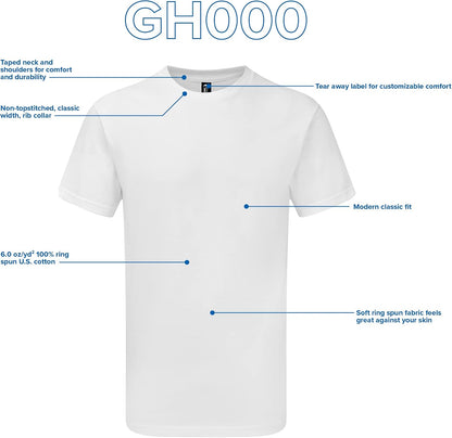 Gildan Hammer Adult T-Shirt, 2-Pack, Style GH000