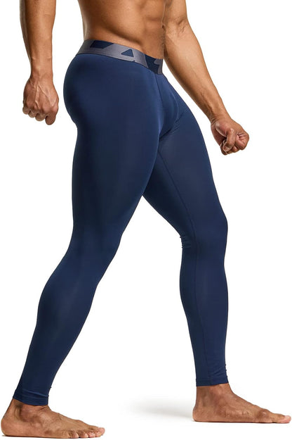 TSLA Men's Compression Pants - Cool Dry Athletic Sports Workout Running Tights Leggings Baselayer