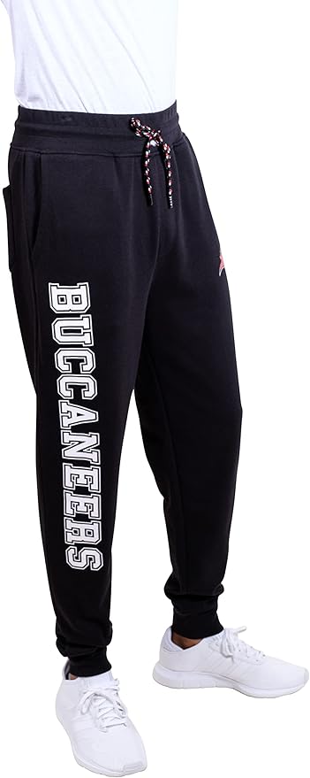 Ultra Game Adults NFL Official Active Super Soft Fleece Game Day Jogger Sweatpants
